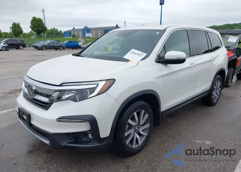 2019 Honda Pilot Ex-L из США, поврежденный, VIN 5FNYF6H54KB054278